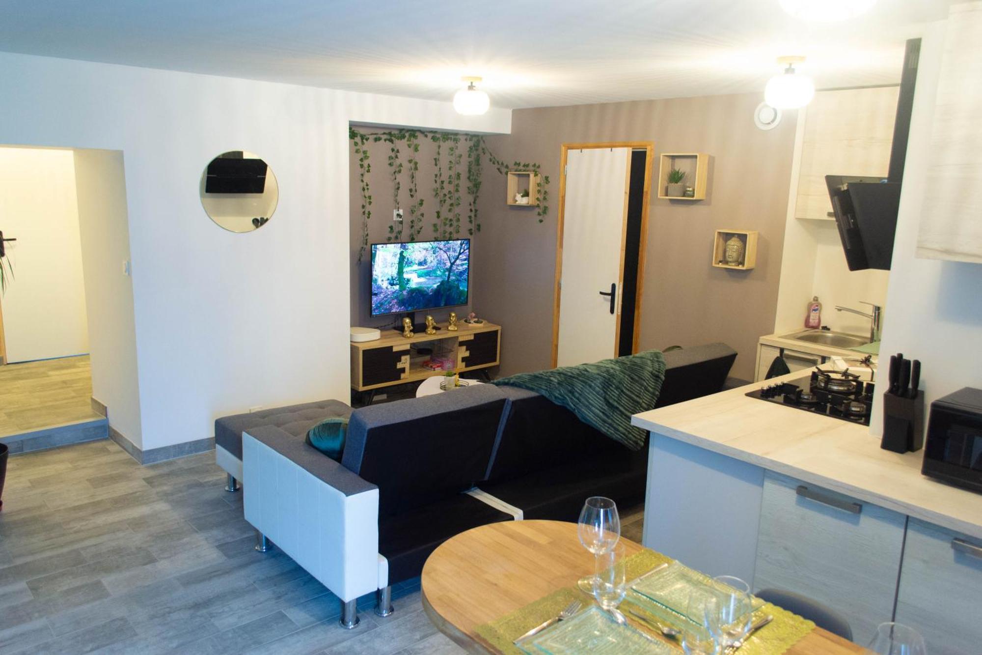 Nid Paisible Appartement Baud Buitenkant foto
