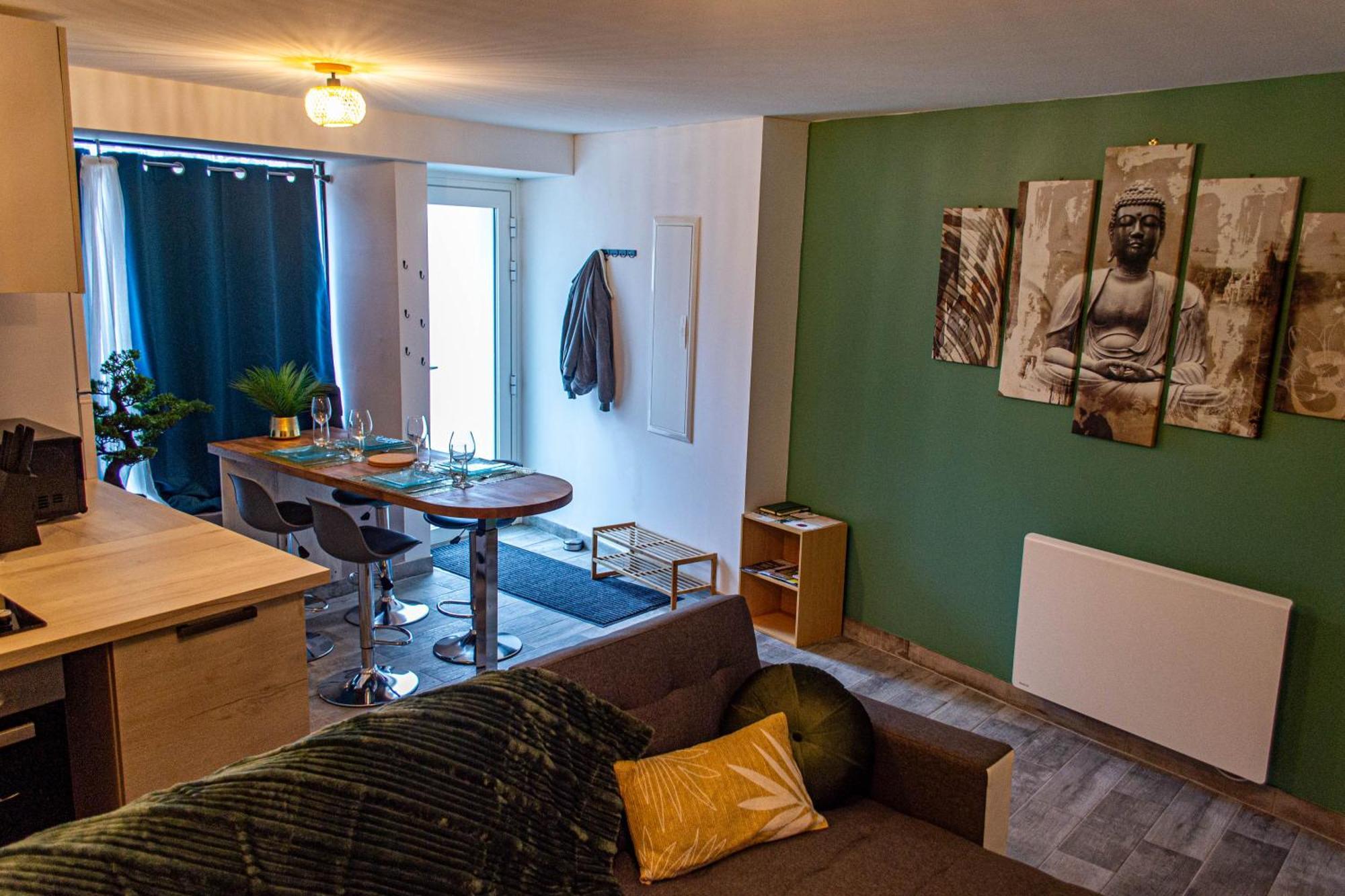 Nid Paisible Appartement Baud Buitenkant foto